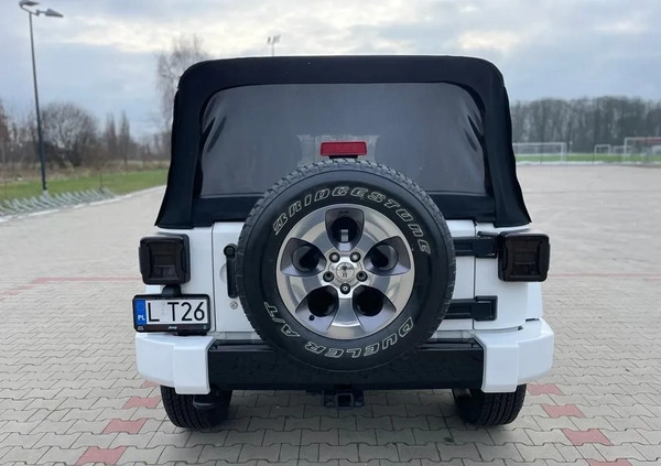 Jeep Wrangler cena 106000 przebieg: 146900, rok produkcji 2016 z Lublin małe 466